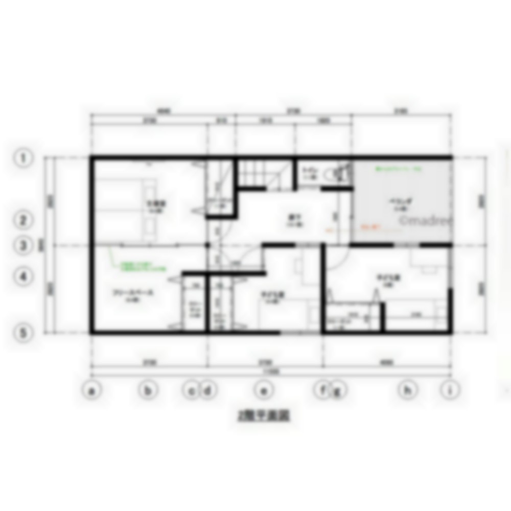 35坪 4ldk 短い物干し動線で家事捗る 工夫ある狭小地の家の間取り図 Madree マドリー