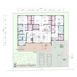 土地130坪の間取り一覧 理想の間取り図と出会う Madree マドリー