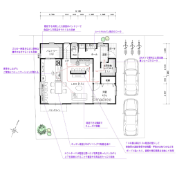 生活感隠すテレビボード裏活用の間取り一覧 理想の間取り図と出会う Madree マドリー