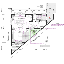 三角形の間取り一覧 理想の間取り図と出会う Madree マドリー