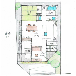 土地30坪の間取り一覧 理想の間取り図と出会う Madree マドリー