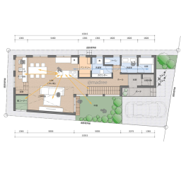 土地42坪の間取り一覧 理想の間取り図と出会う Madree マドリー