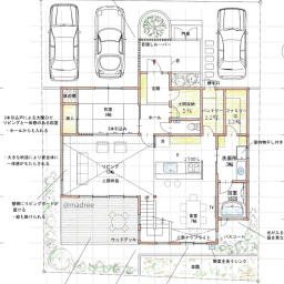 42坪の間取り一覧｜理想の間取り図と出会う「madree（マドリー）」