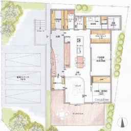 平屋の間取り一覧 理想の間取り図と出会う Madree マドリー